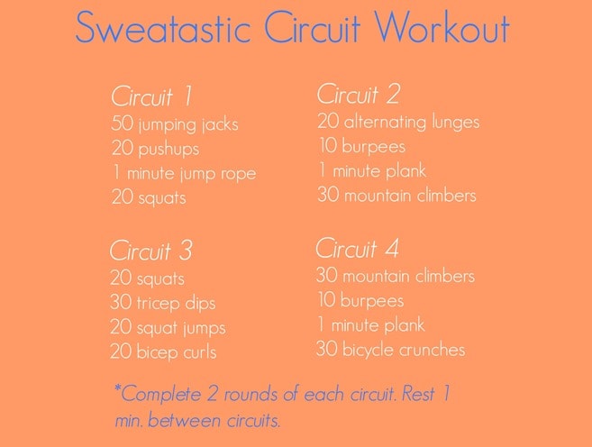 Sweatastic Circuit Workout