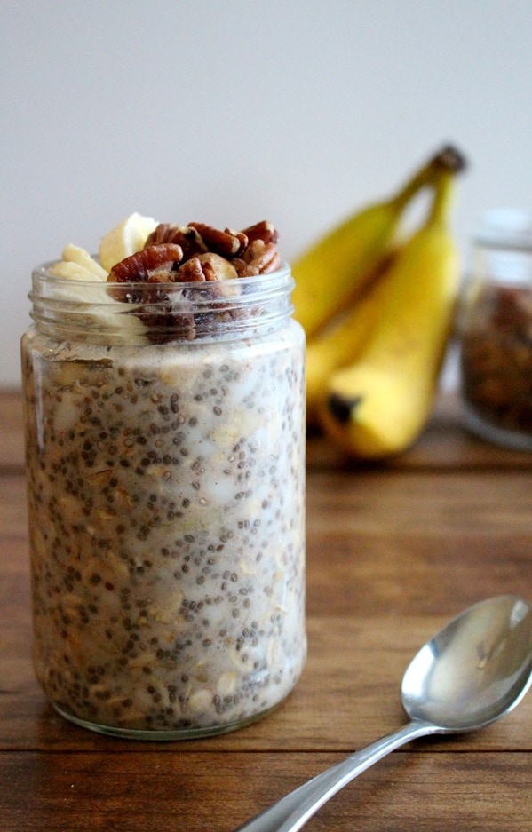 Banana Bread Overnight Oats