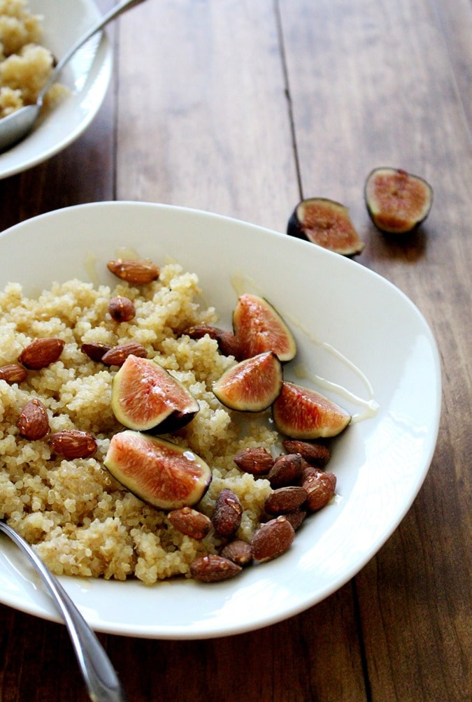 Breakfast Quinoa with Figs and Honey