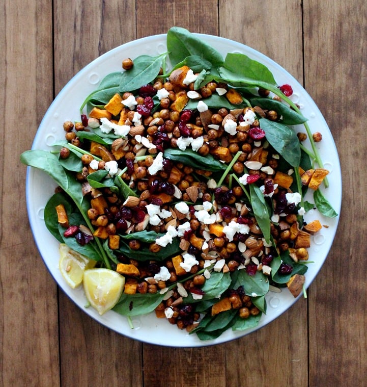 Moroccan Roasted Chickpea Salad