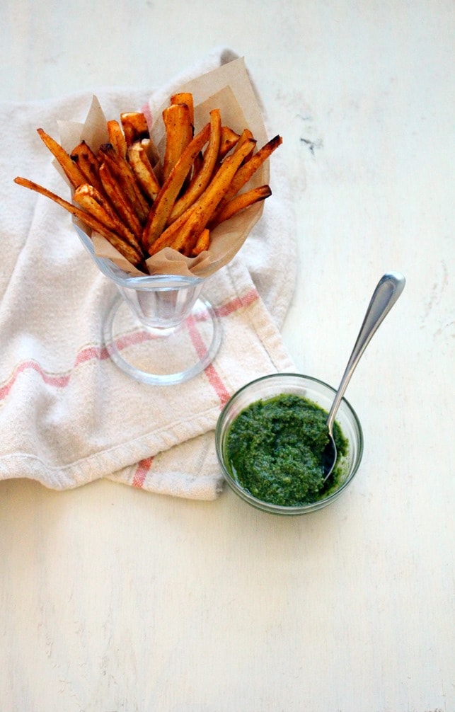 Paprika Parsnip Fries