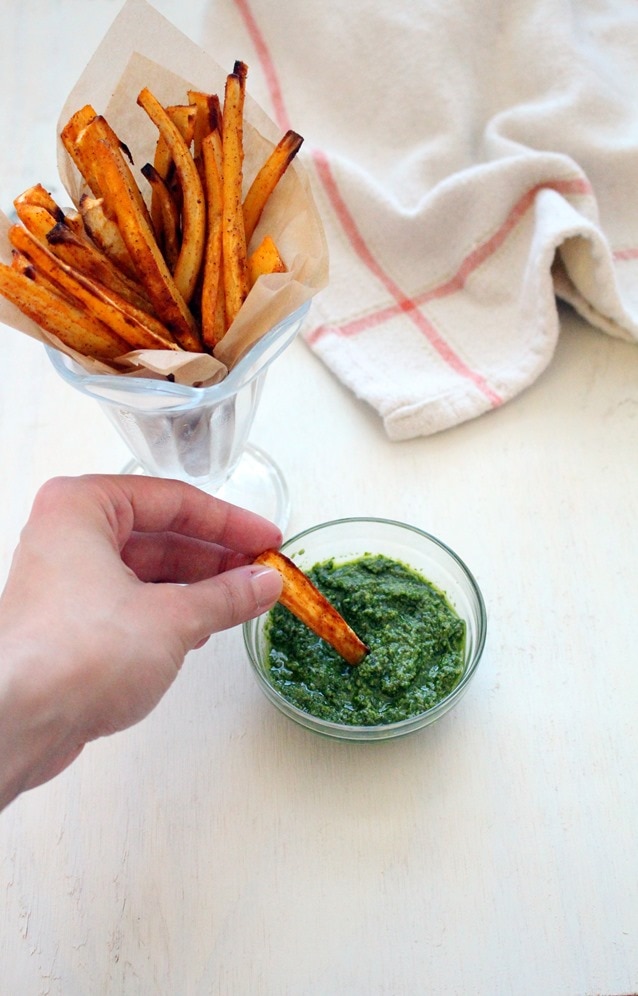 Paprika Parsnip Fries