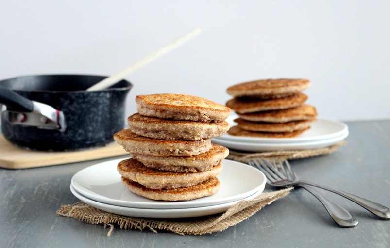 Banana Buckwheat Pancakes