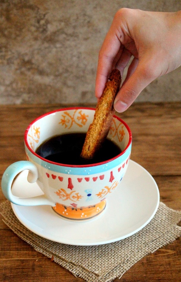 Grain-Free Toasted Coconut and Almond Biscotti