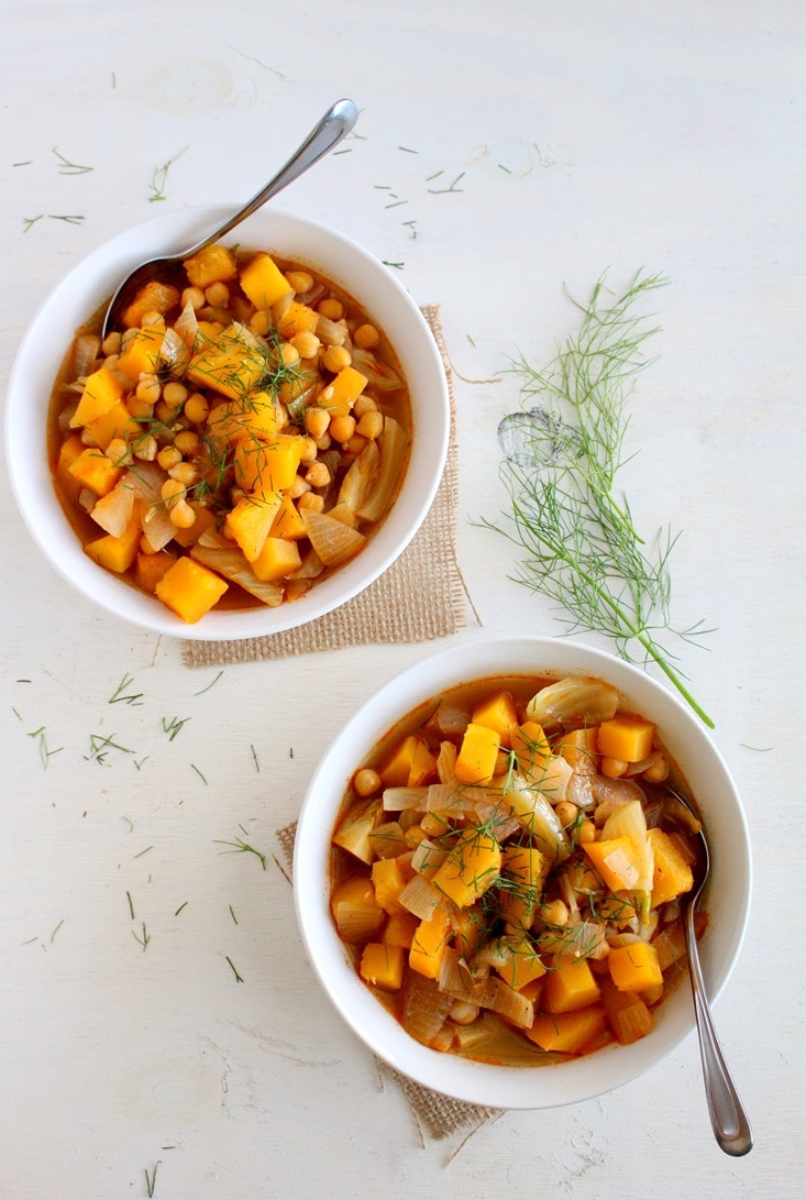 Butternut, Fennel & Chickpea Stew