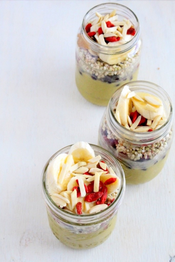 Mango Banana Smoothie Parfait