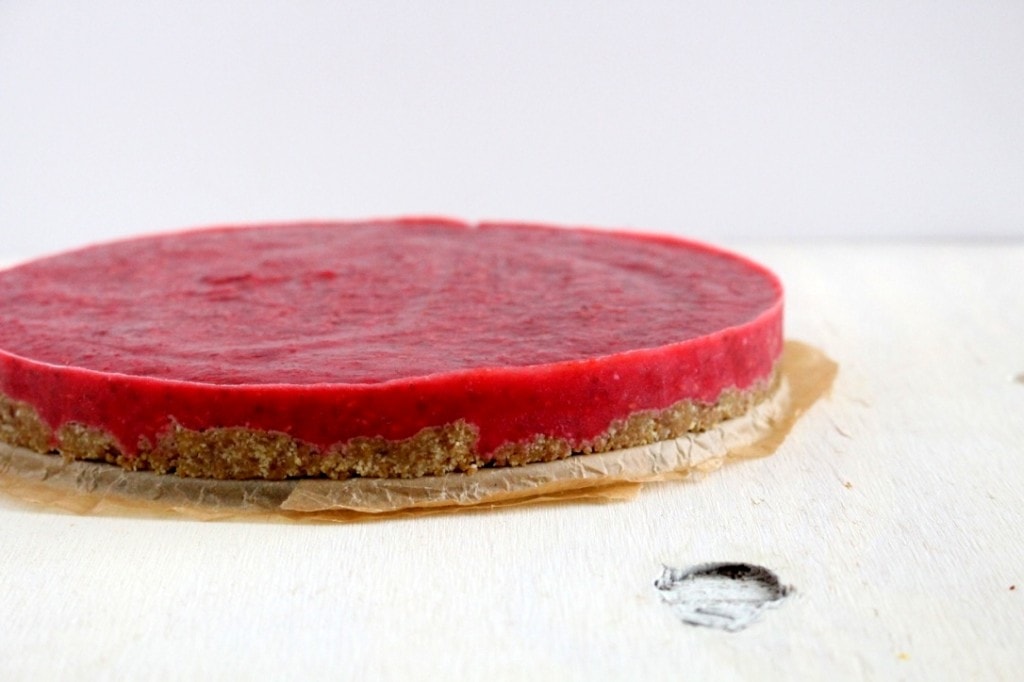 Raw Raspberry Tart