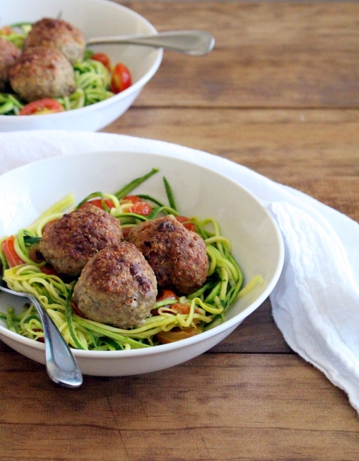 Turkey Quinoa Meatballs