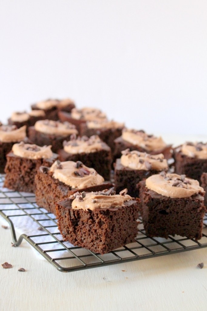 Flourless Mocha Brownies