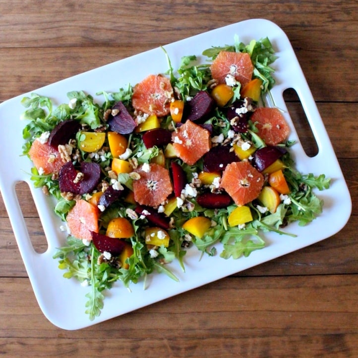 Roasted Beet & Blood Orange Salad