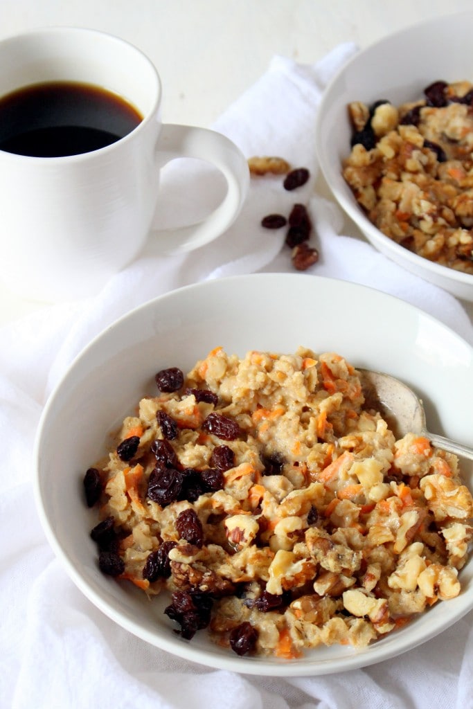 Creamy Carrot Cake Oatmeal