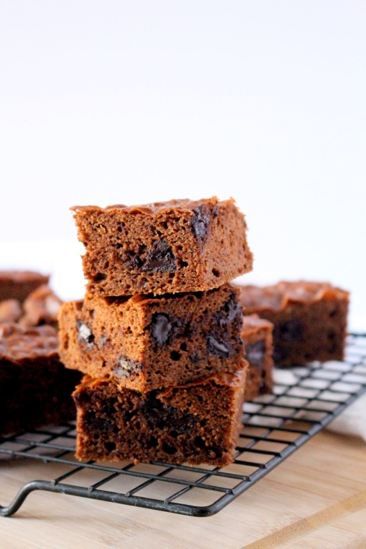 Mocha Almond Butter Brownies