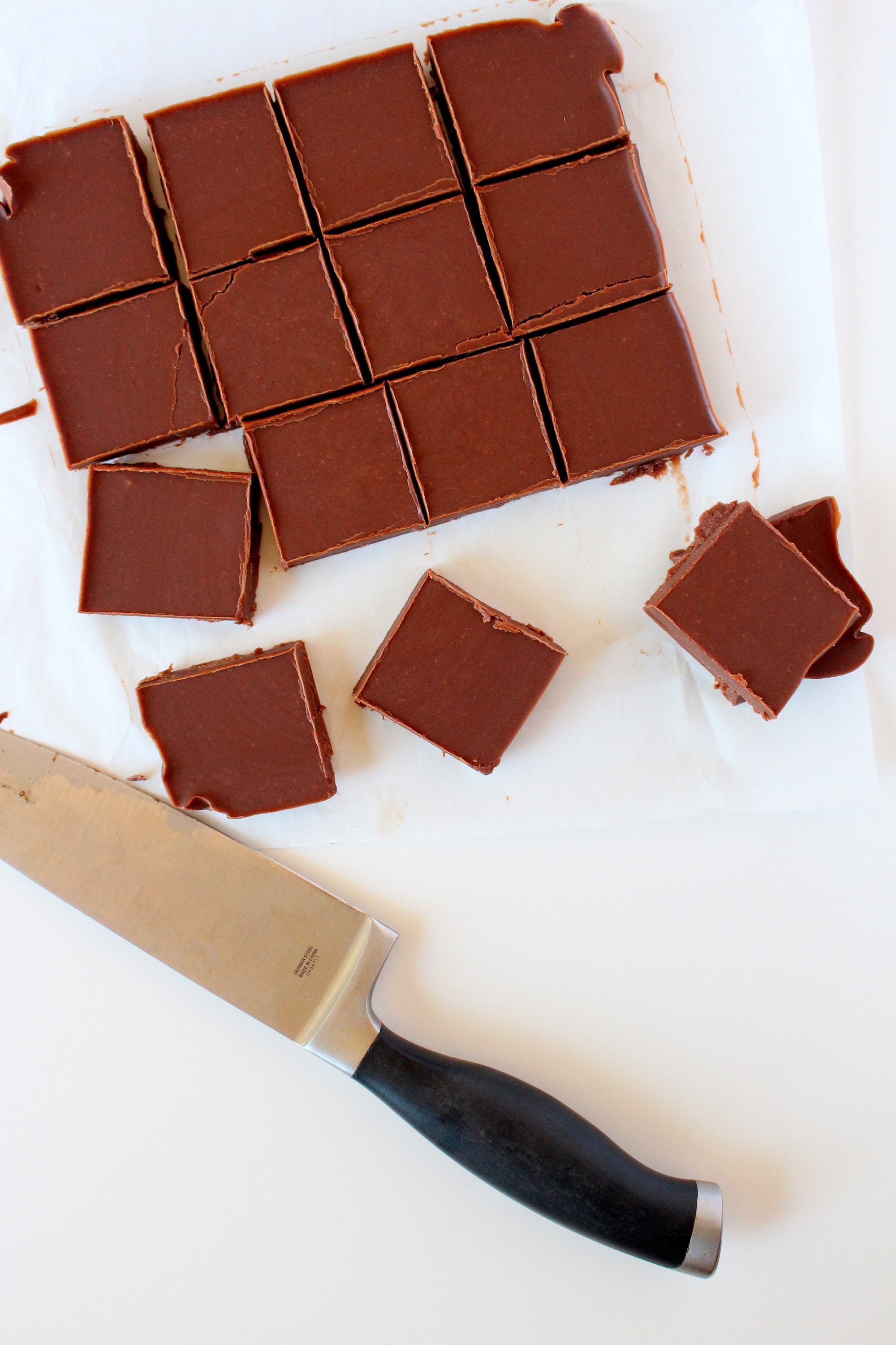 Chocolate Almond Butter Freezer Fudge The Wheatless Kitchen