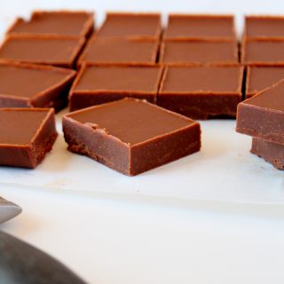 Chocolate Almond Butter Freezer Fudge