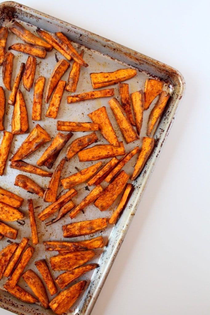 Chipotle Baked Sweet Potato Fries