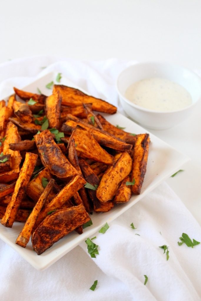 Chipotle Baked Sweet Potato Fries