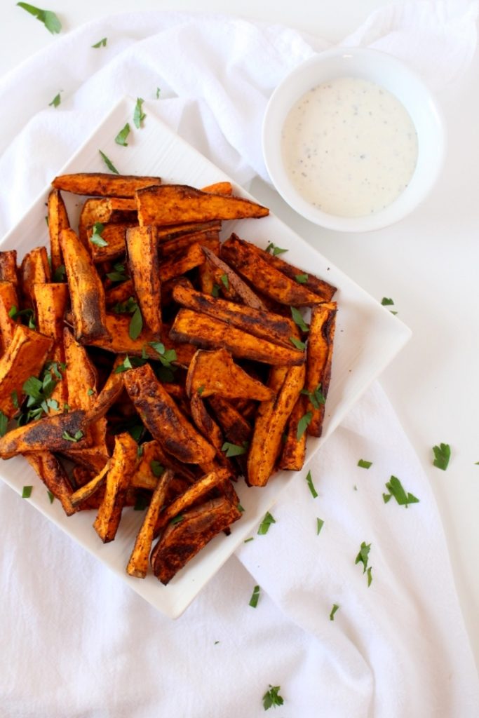 Chipotle Baked Sweet Potato Fries