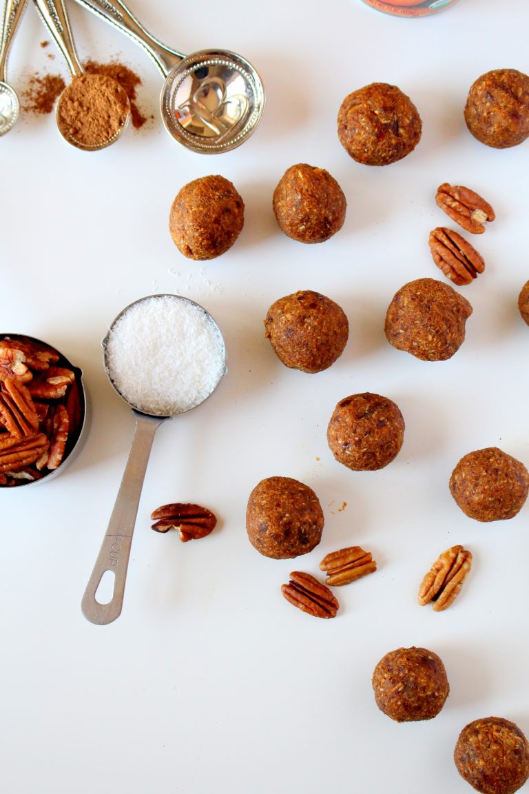 Pumpkin Pie Energy Bites
