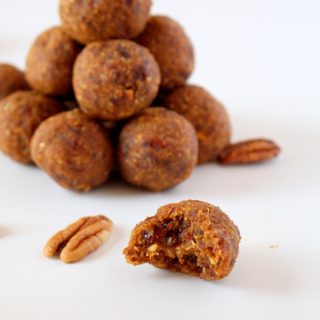 Pumpkin Pie Energy Bites