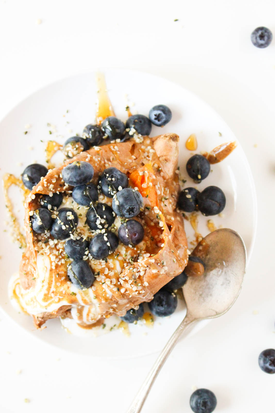 Breakfast Stuffed Sweet Potato