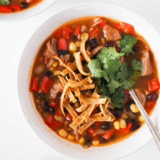 Vegan Jackfruit Taco Soup