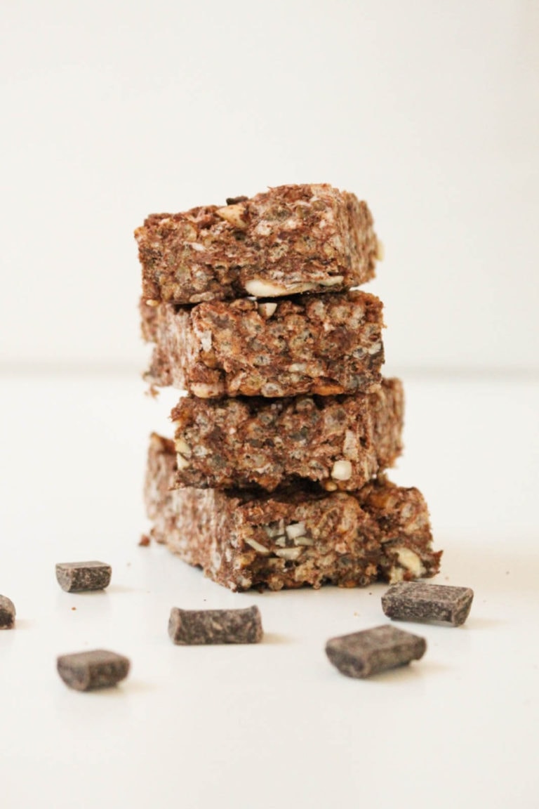 Rocky Road Rice Krispie Treats