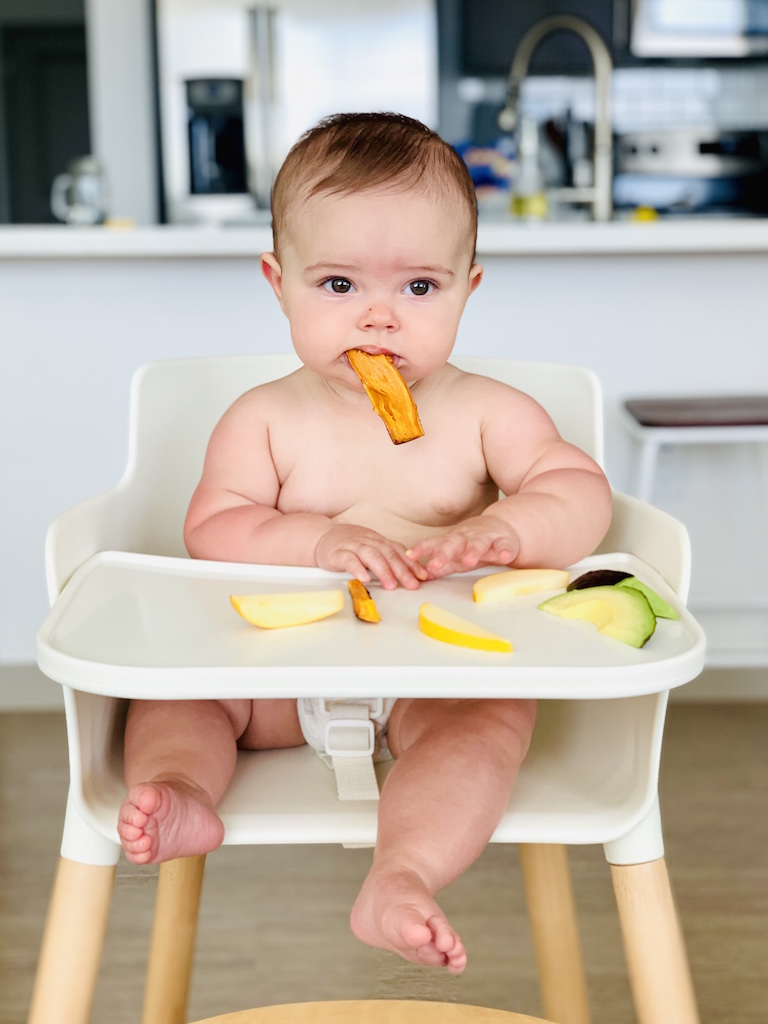 Baby-Led Weaning bay eating