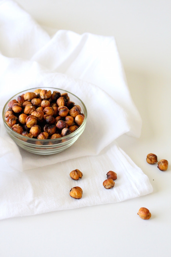 Balsamic Roasted Chickpeas