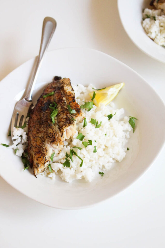 Pan-Seared Lemon Herb Catfish Fillet - The Wheatless Kitchen