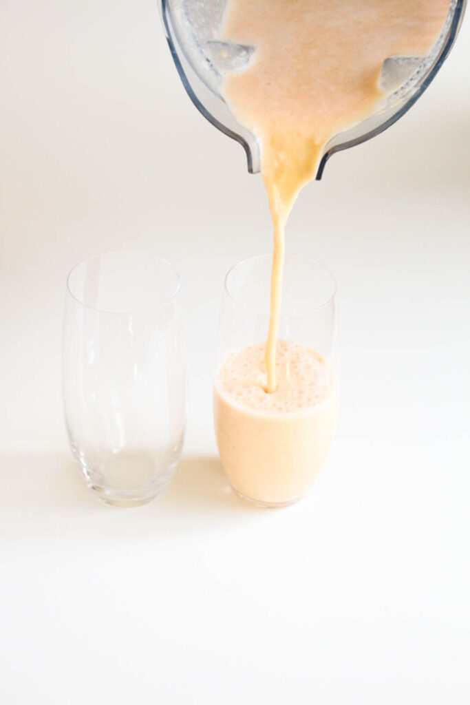 3-ingredient cantaloupe smoothie