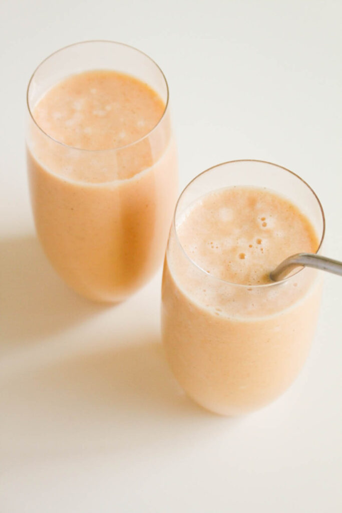 3-ingredient cantaloupe smoothie