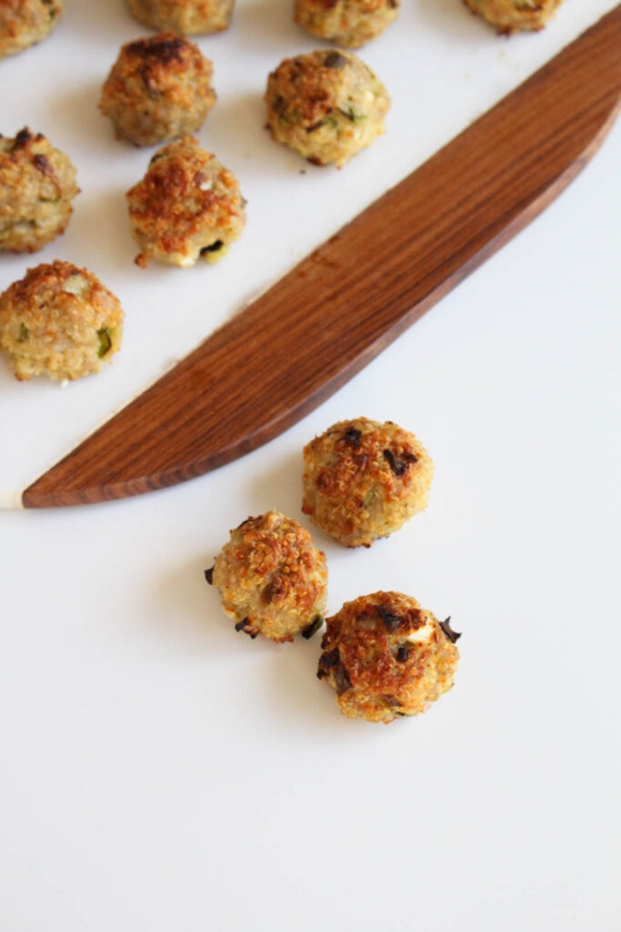 Quinoa Sausage Balls