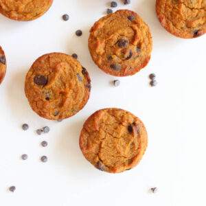 [Paleo] Pumpkin Chocolate Chip Muffins