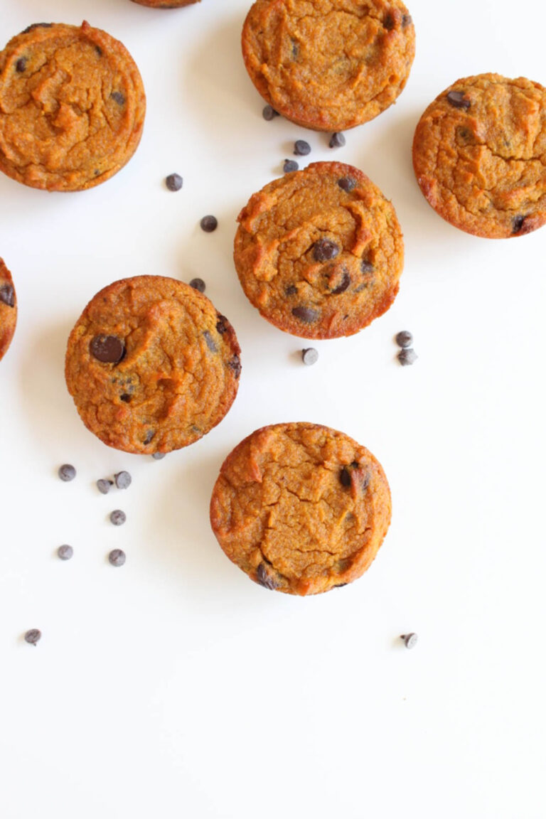Paleo Pumpkin Chocolate Chip Muffins