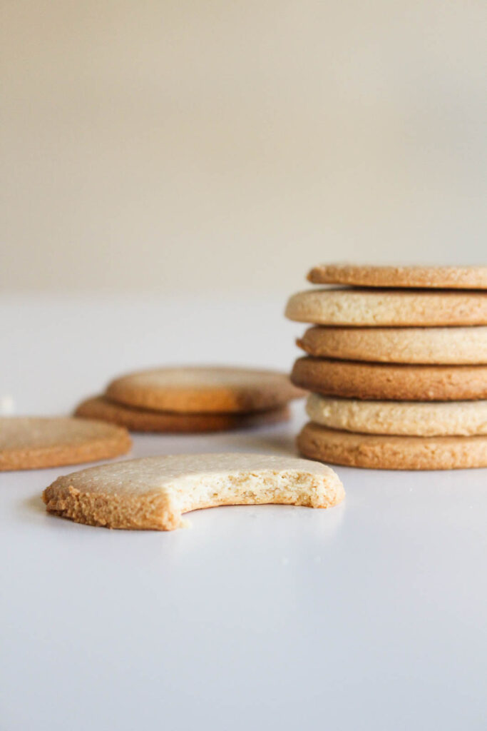 [Grain-Free] Shortbread Cookies