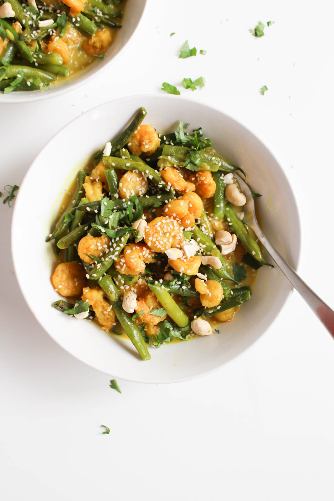 Coconut Curry Shrimp & Green Beans