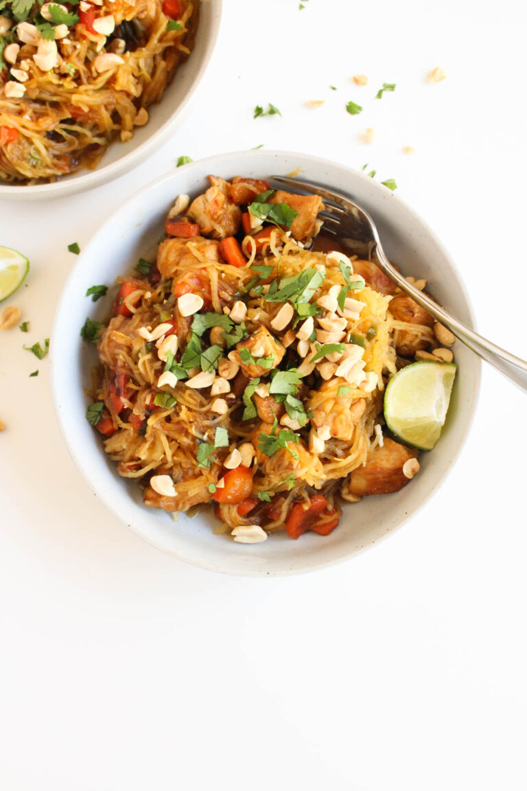 Spaghetti Squash Pad Thai