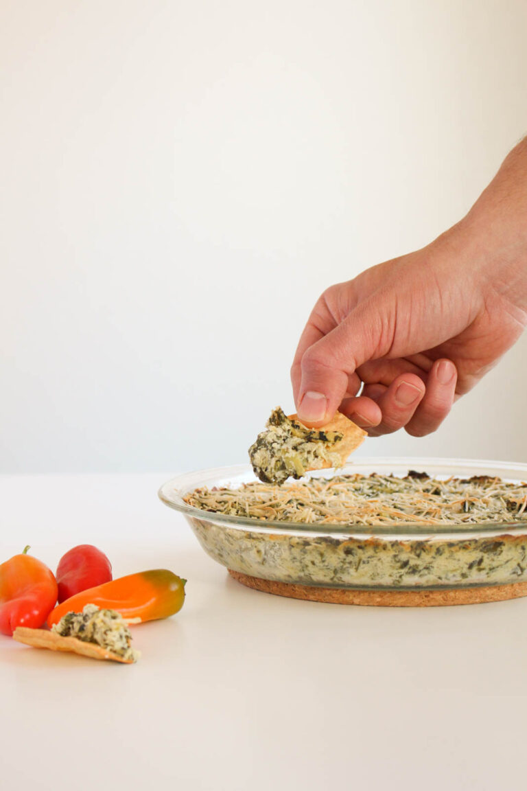 Vegan Spinach & Artichoke Dip