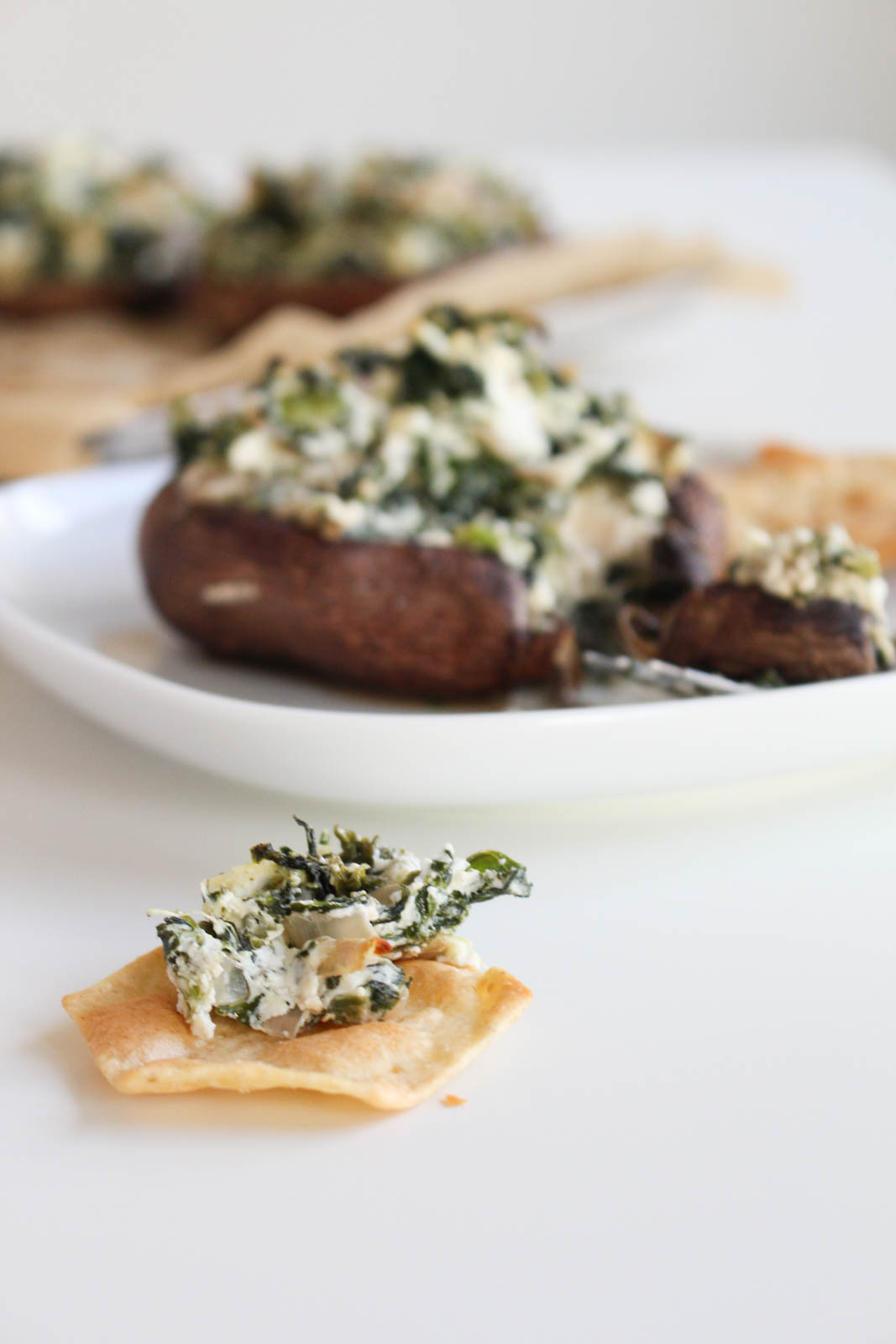Spinach & Goat Cheese Stuffed Portobellos The Wheatless Kitchen
