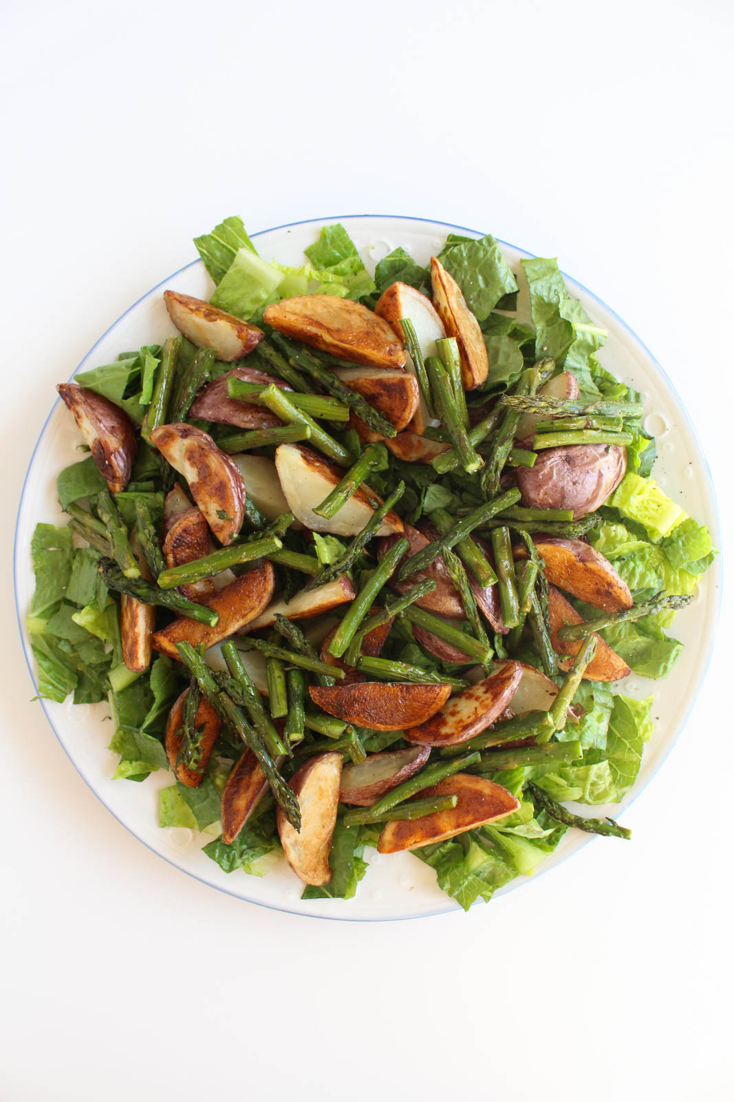 Roasted Red Potato & Asparagus Salad
