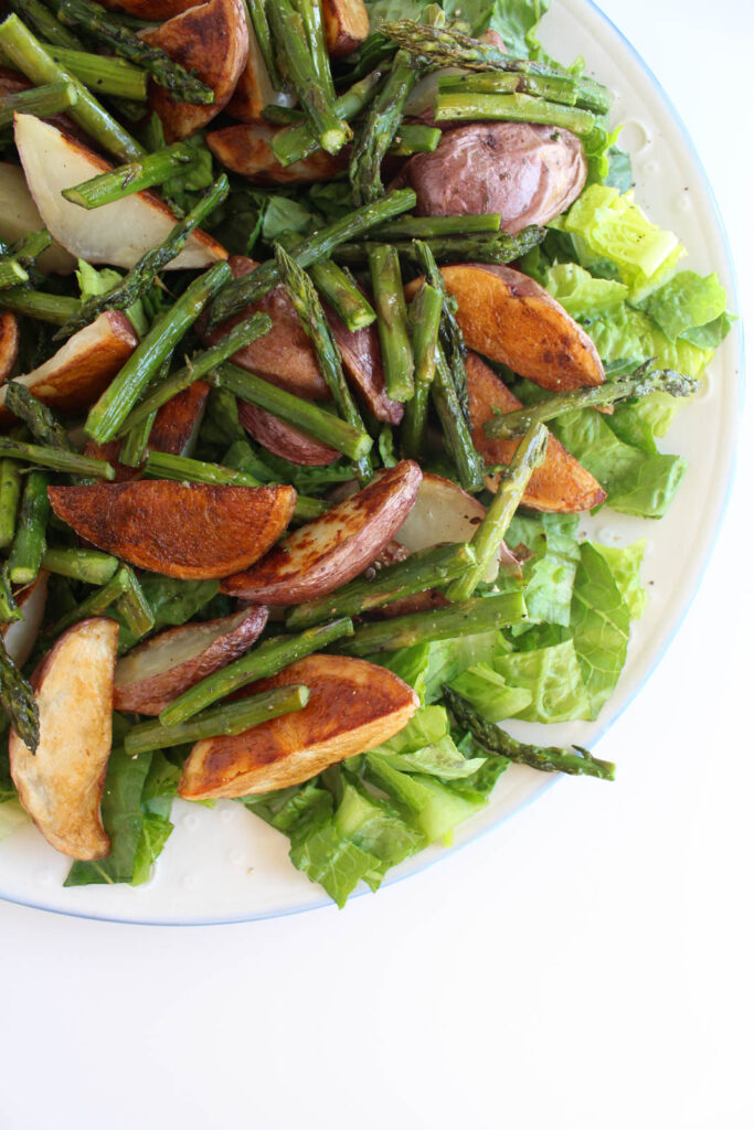 Roasted Red Potato & Asparagus Salad