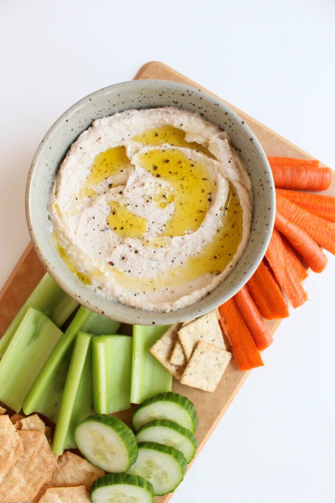 Creamy White Bean & Goat Cheese Dip