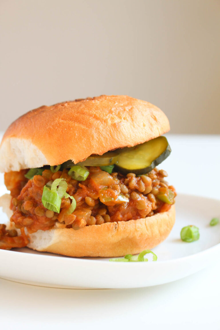 Vegan Lentil Sloppy Joes