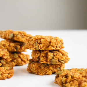 Pumpkin Oatmeal Breakfast Cookies