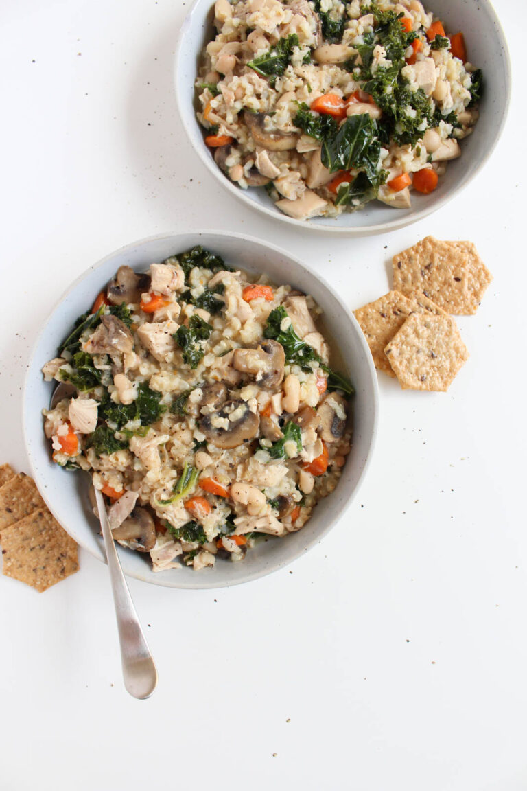 Creamy Chicken & Rice Soup