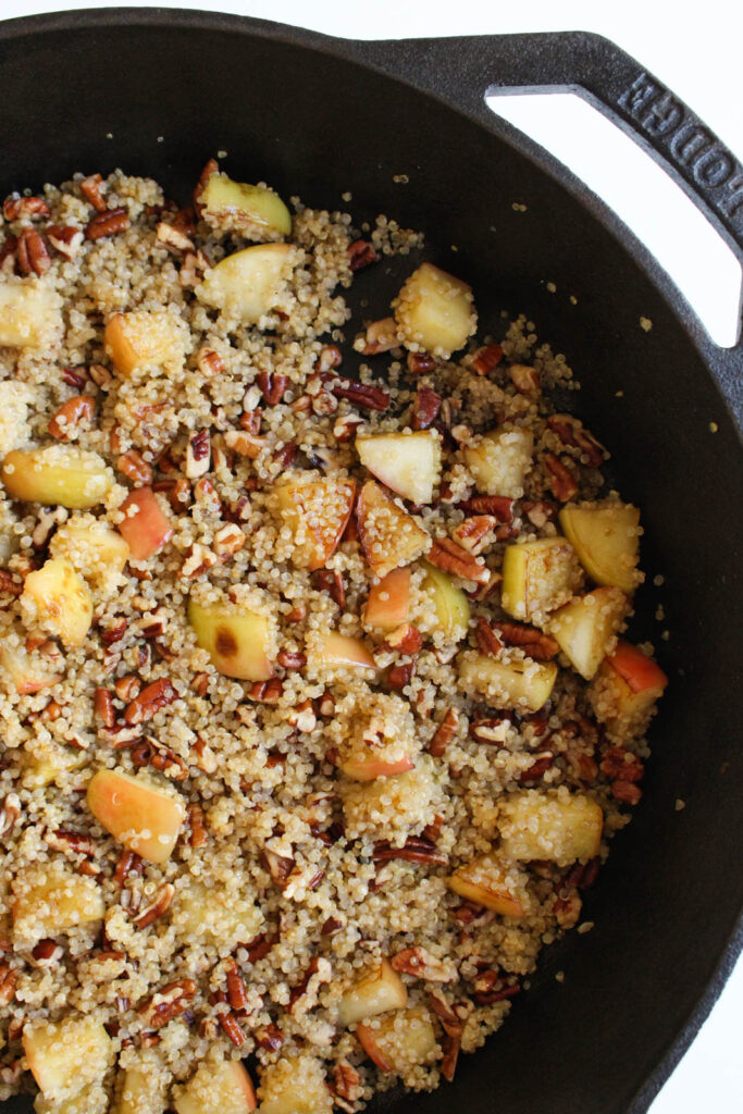 How to make Quinoa & Apple Stuffed Acorn Squash