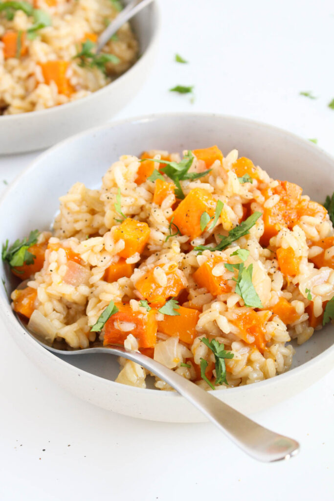 Ingredients for Roasted Butternut Risotto