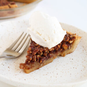 Grain-Free Maple Pecan Pie
