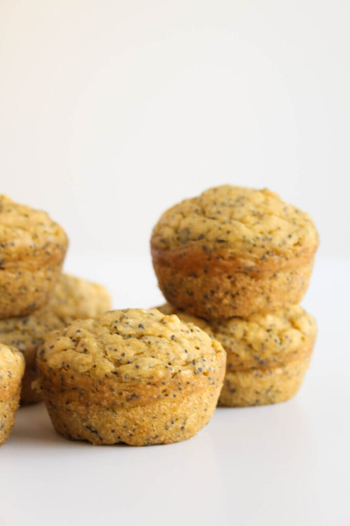 Gluten-Free Lemon Poppy Seed Muffins