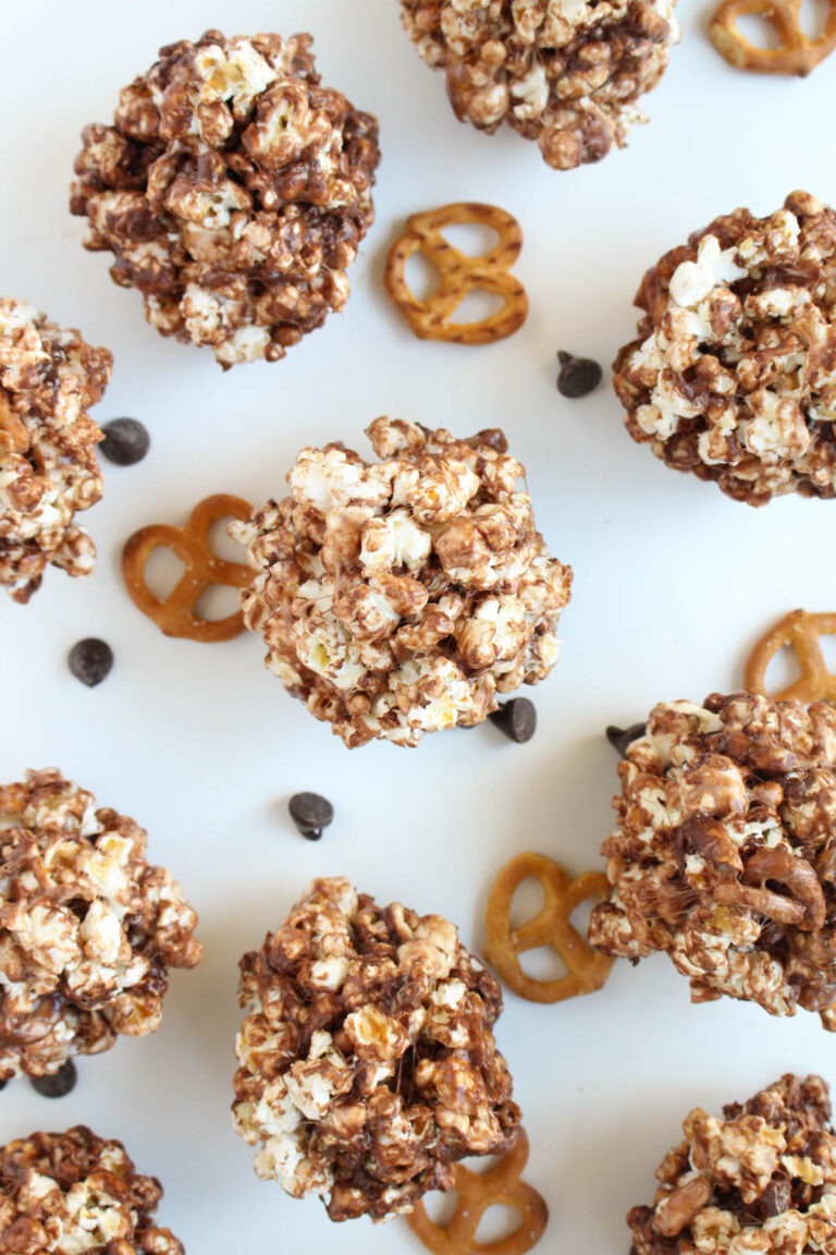 Sweet & Salty Popcorn Balls